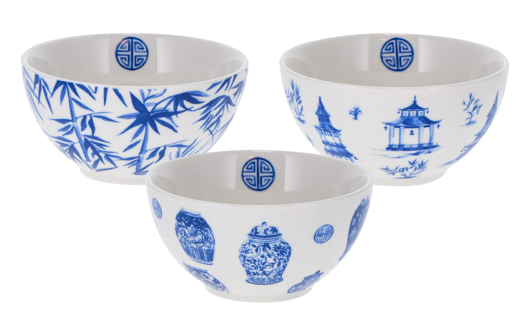 Pagoda japán teáscsésze szett (3db)